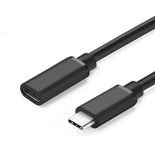 Type C USB 3.1 Male to USB-C Female Extension Data Cable Cord - 2M