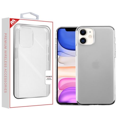 Apple iPhone 11 Case, Glossy Transparent Clear Skin Case Cover