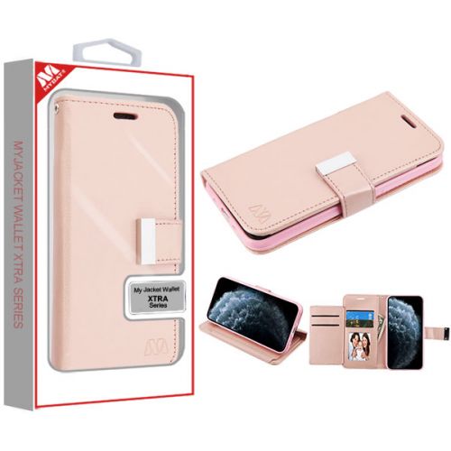 Apple iPhone 11 Pro Wallet, Rose Gold MyJacket Wallet Xtra Case