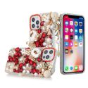 Apple iPhone 11 - Full Diamond with Ornaments Case Cover - Ultimate Multi  Ornament Blue 