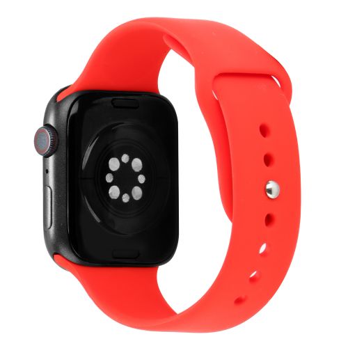 Apple Watch Size 44mm Premium Silicone Watch Band - Red