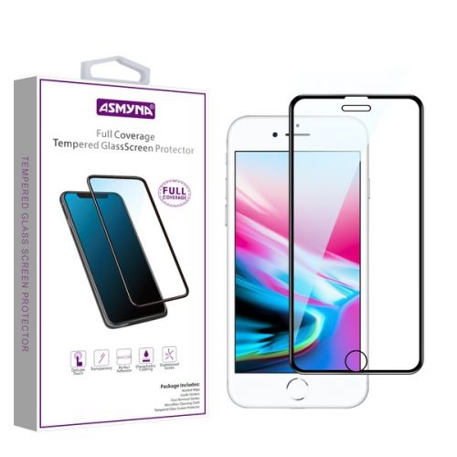 Apple iPhone 6S Screen Protector, Full Coverage Tempered Glass Screen Protector/Black