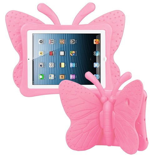 Apple Ipad Air 2 Case Pink Butterfly Kids Drop Resistant Case Cover Cellphonecases Com