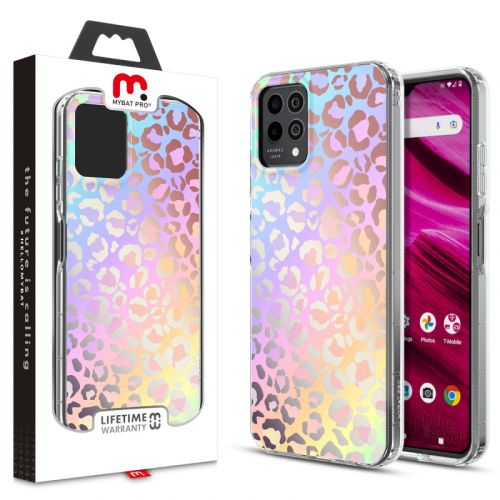 T-mobile REVVL 6 Pro 5G MyBat Pro Mood Series Case   Holographic Leopard