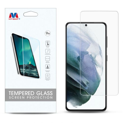 Samsung Galaxy S21 Fan Edition FE Screen Protector, MyBat Tempered Glass Screen Protector Clear