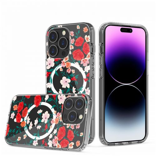 Apple iPhone XR MegSafe Thick Hybrid Design Cover Case - E