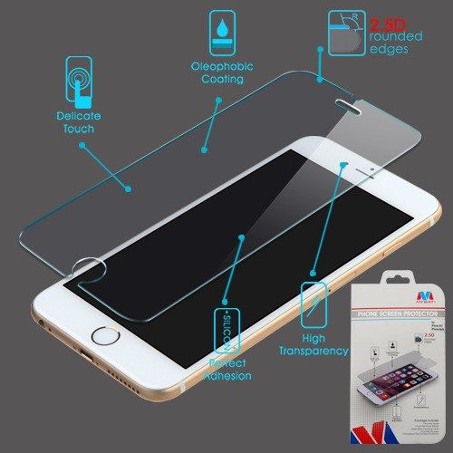 Apple iPhone 6S Screen Protector, Tempered Glass Screen Protector