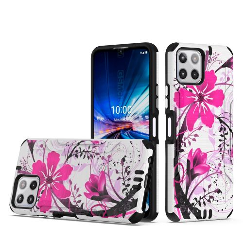 Celero 5G Plus (2023) Strong Tough Metallic Design Hybrid - Pink Floral