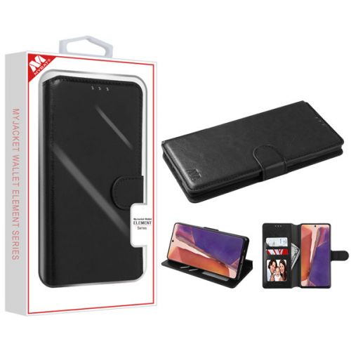 Samsung Galaxy Note 20 Wallet, Black MyJacket Wallet Case Element Series(561)