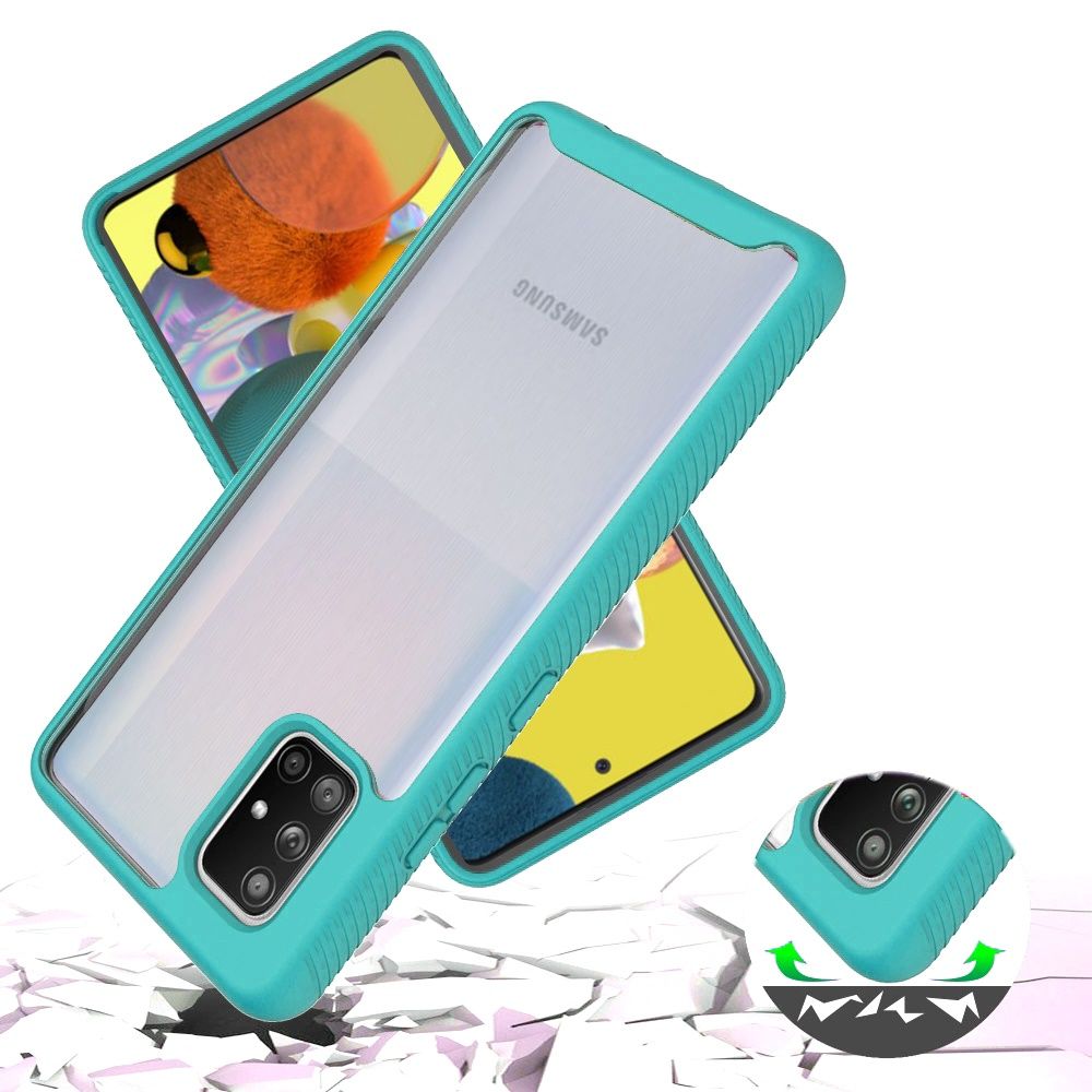 Samsung Galaxy A51 5G Case, Shockproof Heavy Duty Bumper Case Clear ...