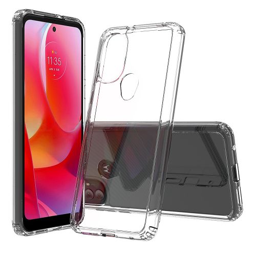 Moto G Power 2022 Case, Fusion Candy Tpu With Clear Acrylic Back - Clear