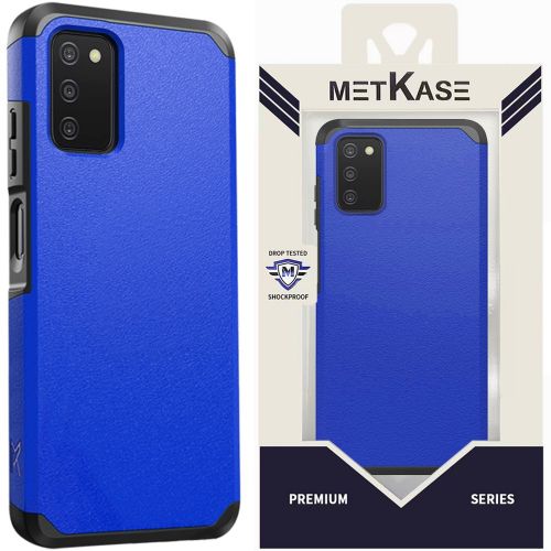 Samsung A03s METKASE (Original Series) Tough Strong Shockproof Hybrid in Slide-Out Package - Cool Blue
