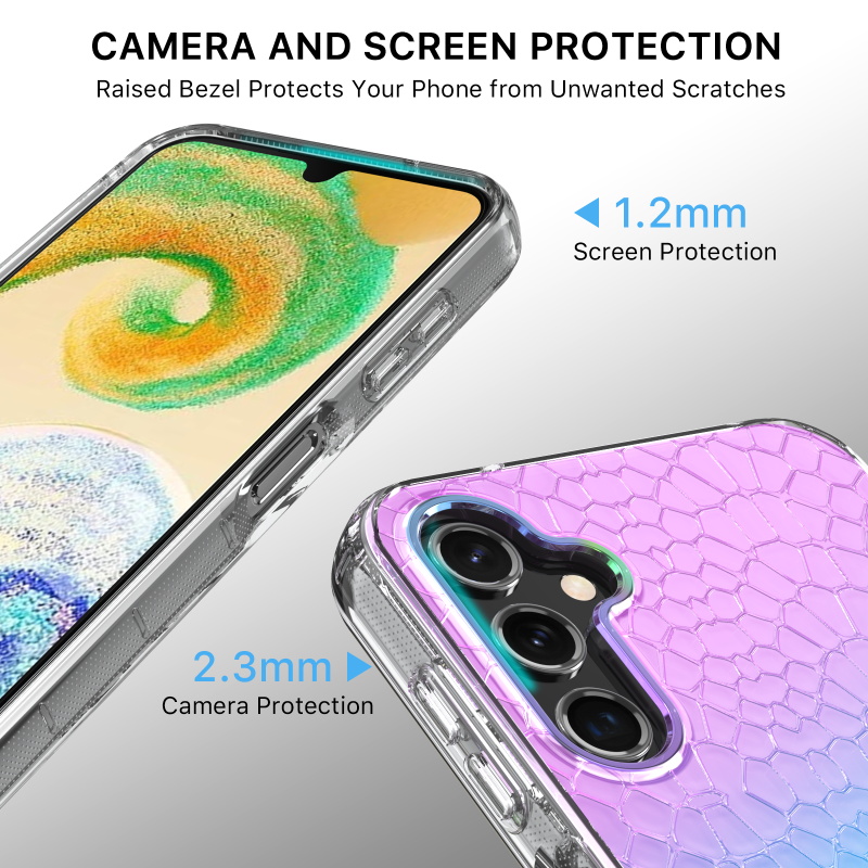 Samsung Galaxy A14 5G MyBat Pro Mood Series Case Iridescent Snake ...