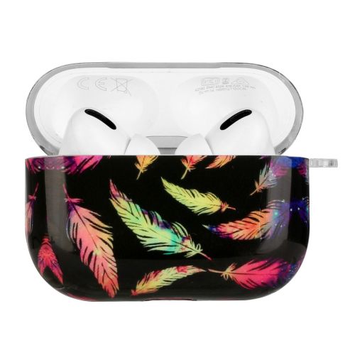 Apple AirPods Pro IMD Design Case Cover with Metal Hook - F