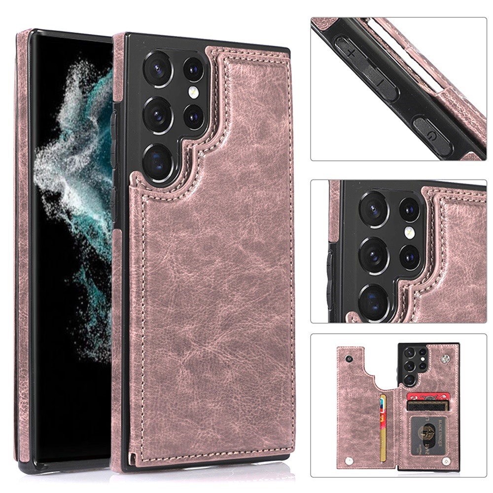 Luxury Leather Phone Case For Galaxy S23 Ultra S22 Ultra Note 20