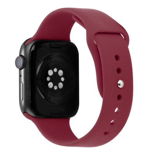 Apple Watch Size 44mm Premium Silicone Watch Band - Magenta