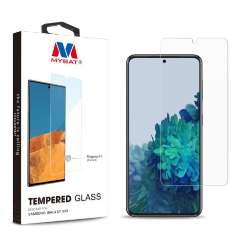 Samsung Galaxy S22 - MyBat Tempered Glass Screen Protector   Clear